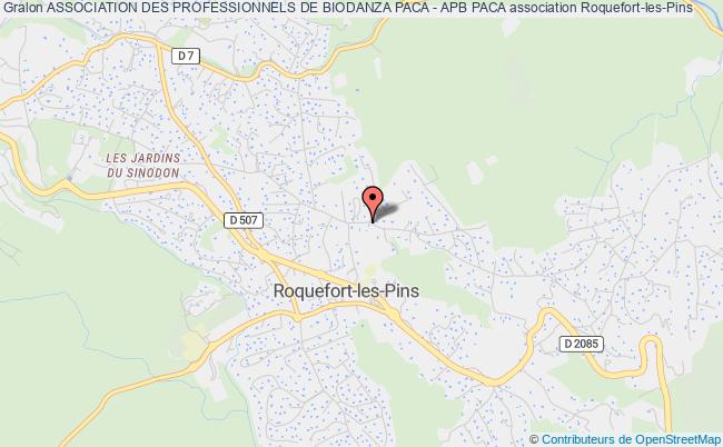 plan association Association Des Professionnels De Biodanza Paca - Apb Paca Roquefort-les-Pins