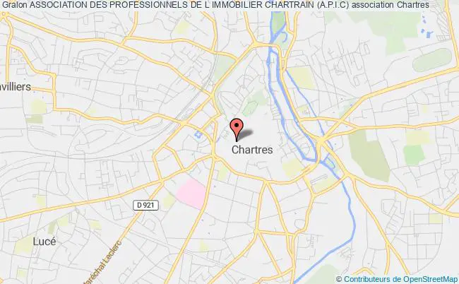 plan association Association Des Professionnels De L Immobilier Chartrain (a.p.i.c) Chartres