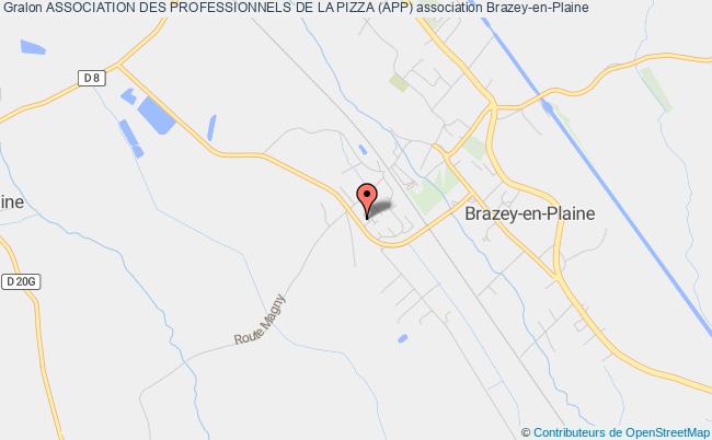 plan association Association Des Professionnels De La Pizza (app) Brazey-en-Plaine