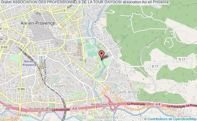 plan association Association Des Professionnels De La Tour D'aygosi Aix-en-Provence