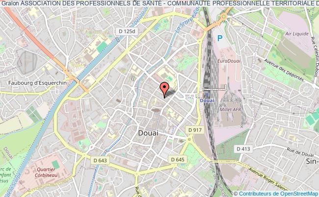 ASSOCIATION DES PROFESSIONNELS DE SANTÉ - COMMUNAUTÉ PROFESSIONNELLE TERRITORIALE DE SANTÉ DU GRAND DOUAI