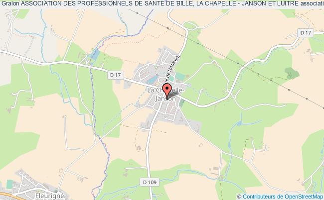 ASSOCIATION DES PROFESSIONNELS DE SANTE DE BILLE, LA CHAPELLE - JANSON ET LUITRE