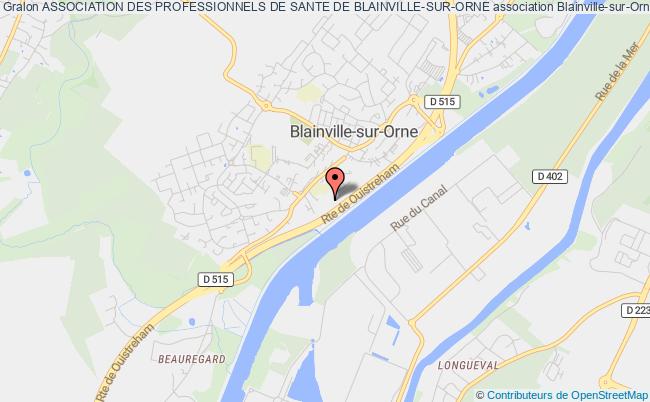 plan association Association Des Professionnels De Sante De Blainville-sur-orne Blainville-sur-Orne