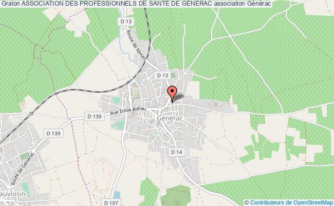 ASSOCIATION DES PROFESSIONNELS DE SANTÉ DE GÉNÉRAC