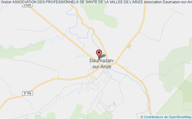 ASSOCIATION DES PROFESSIONNELS DE SANTE DE LA VALLEE DE L'ARIZE