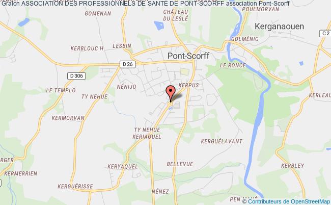 plan association Association Des Professionnels De SantÉ De Pont-scorff Pont-Scorff