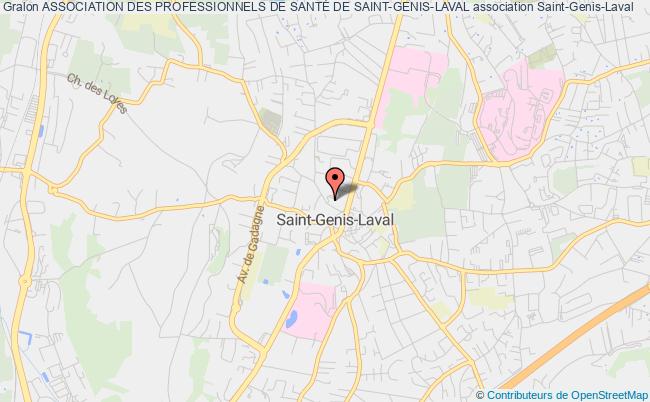 ASSOCIATION DES PROFESSIONNELS DE SANTÉ DE SAINT-GENIS-LAVAL