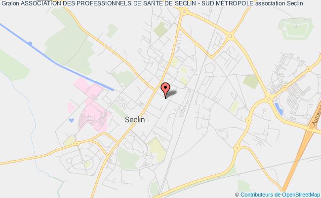 plan association Association Des Professionnels De SantÉ De Seclin - Sud MÉtropole Seclin