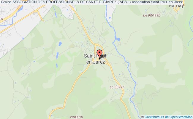 ASSOCIATION DES PROFESSIONNELS DE SANTÉ DU JAREZ ( APSJ )