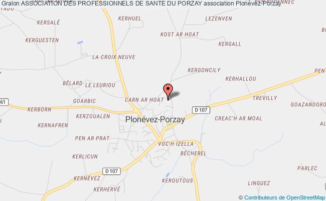 plan association Association Des Professionnels De Sante Du Porzay Plonévez-Porzay