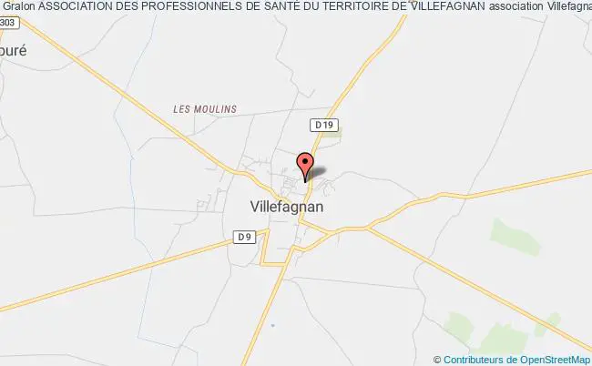 plan association Association Des Professionnels De SantÉ Du Territoire De Villefagnan Villefagnan