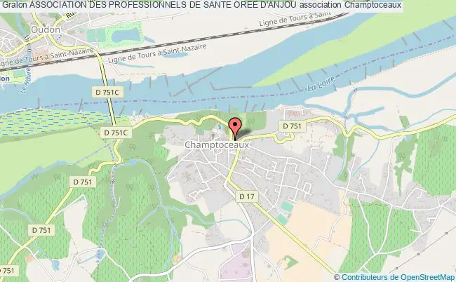plan association Association Des Professionnels De Sante Oree D'anjou Orée-d'Anjou