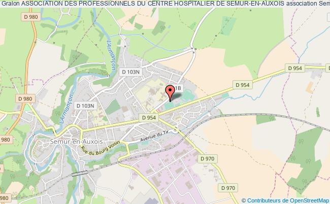 ASSOCIATION DES PROFESSIONNELS DU CENTRE HOSPITALIER DE SEMUR-EN-AUXOIS