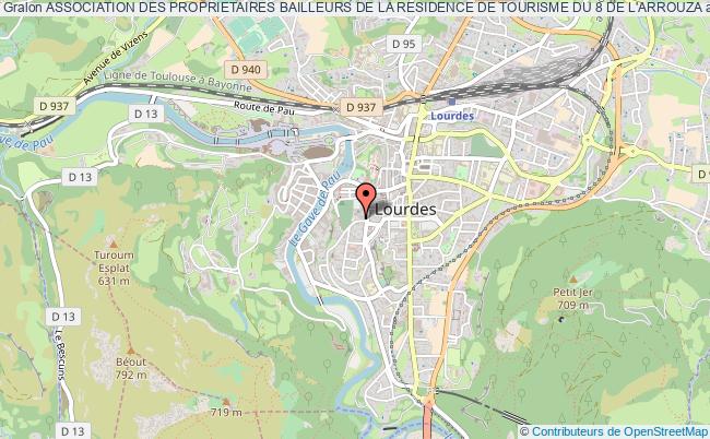 ASSOCIATION DES PROPRIETAIRES BAILLEURS DE LA RESIDENCE DE TOURISME DU 8 DE L'ARROUZA