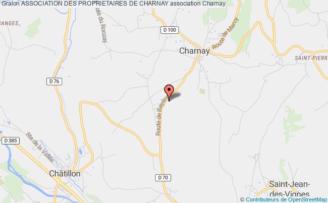 plan association Association Des Proprietaires De Charnay Charnay