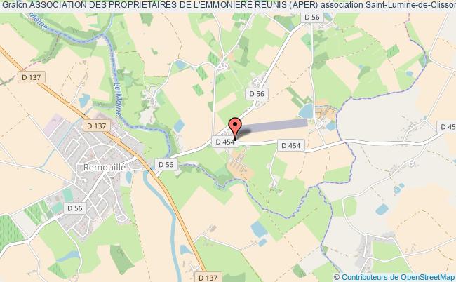 plan association Association Des Proprietaires De L'emmoniere Reunis (aper) Saint-Lumine-de-Clisson