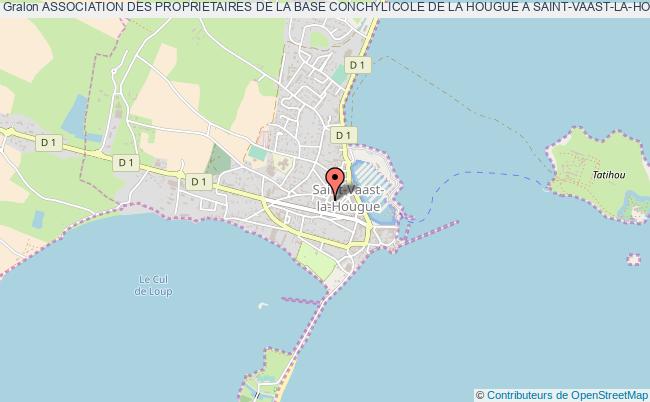 ASSOCIATION DES PROPRIETAIRES DE LA BASE CONCHYLICOLE DE LA HOUGUE A SAINT-VAAST-LA-HOUGUE (50550) ZONE CONCHYLIMER