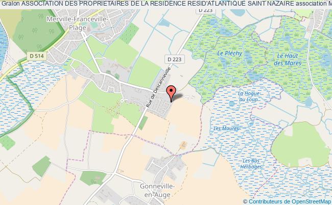 plan association Association Des Proprietaires De La Residence Resid'atlantique Saint Nazaire Merville-Franceville-Plage