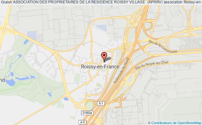 plan association Association Des Proprietaires De La Residence Roissy Village  (aprrv) Roissy-en-France