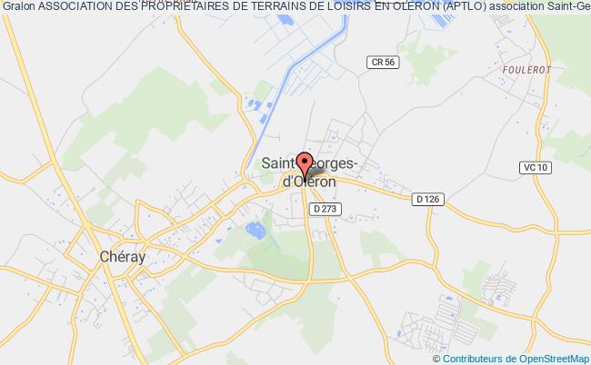 plan association Association Des Proprietaires De Terrains De Loisirs En Oleron (aptlo) Saint-Georges-d'Oléron
