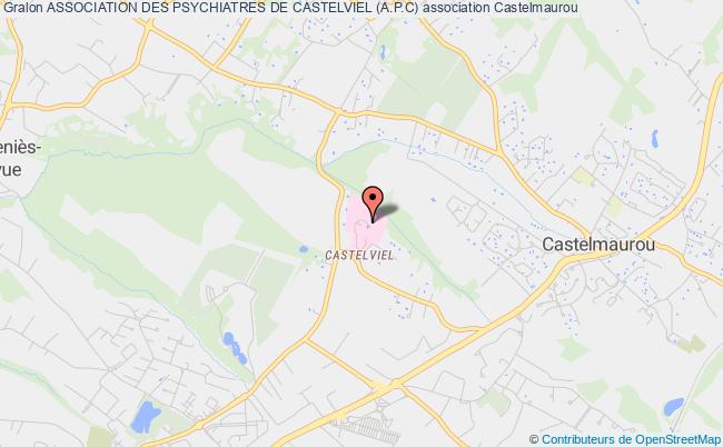 plan association Association Des Psychiatres De Castelviel (a.p.c) Castelmaurou