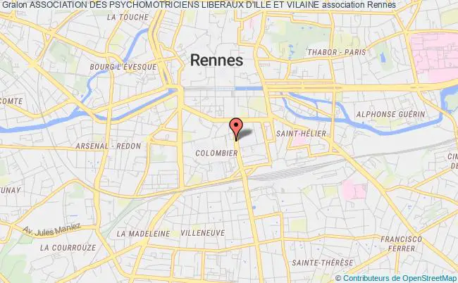 plan association Association Des Psychomotriciens Liberaux D'ille Et Vilaine Rennes