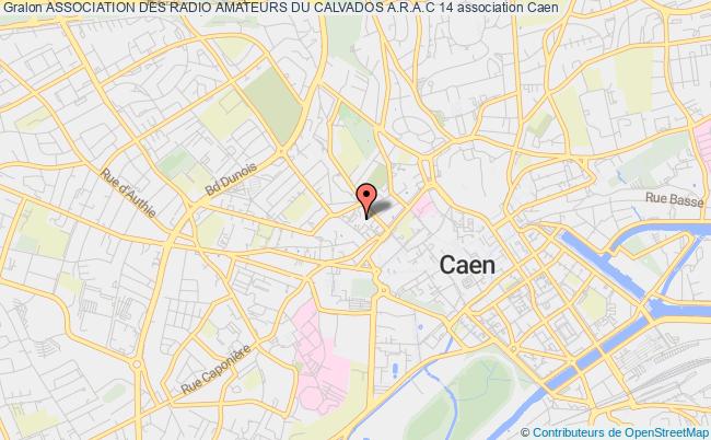 plan association Association Des Radio Amateurs Du Calvados A.r.a.c 14 Caen