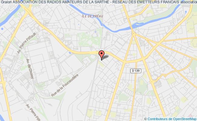 ASSOCIATION DES RADIOS AMATEURS DE LA SARTHE - RESEAU DES EMETTEURS FRANCAIS