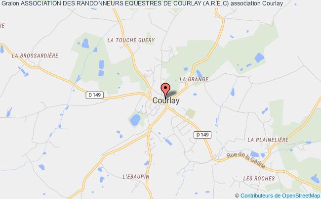 plan association Association Des Randonneurs Equestres De Courlay (a.r.e.c) Courlay