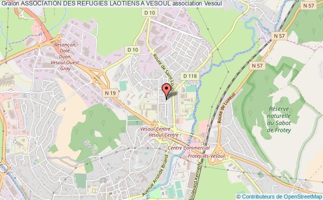 plan association Association Des Refugies Laotiens A Vesoul Vesoul