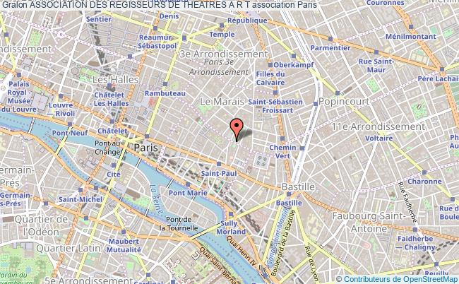 plan association Association Des Regisseurs De Theatres A R T Paris