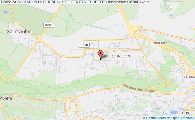 plan association Association Des RÉseaux De CentralesupÉlec Gif-sur-Yvette