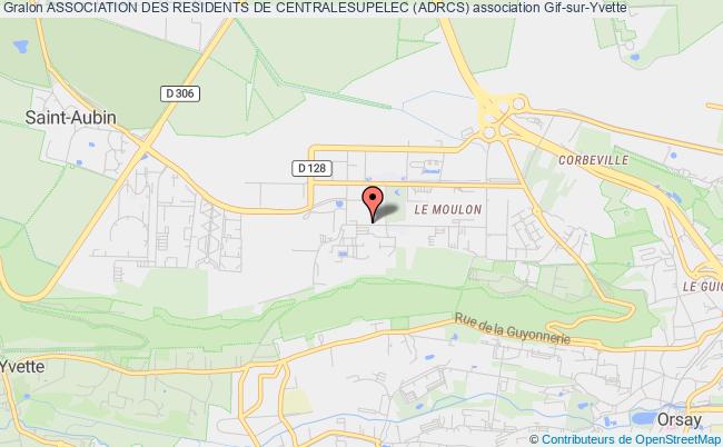 plan association Association Des Residents De Centralesupelec (adrcs) Gif-sur-Yvette
