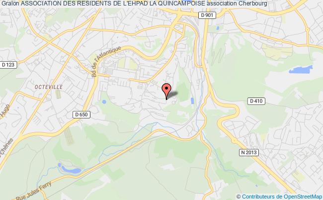 plan association Association Des Residents De L'ehpad La Quincampoise Cherbourg-Octeville