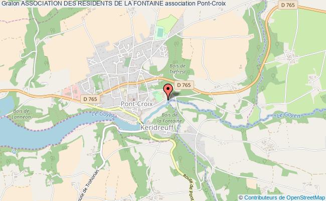 plan association Association Des Residents De La Fontaine Pont-Croix
