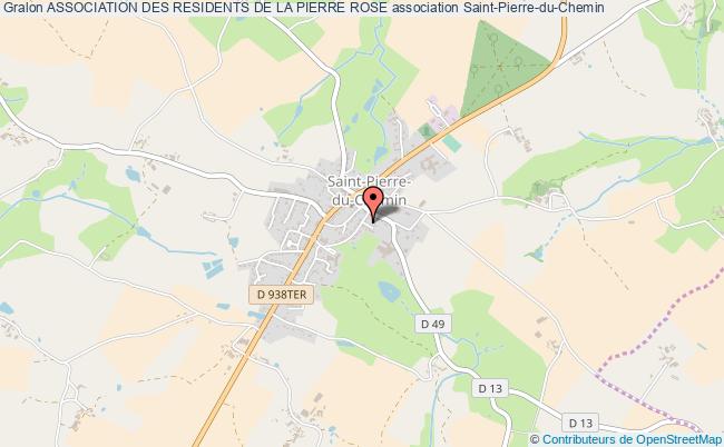 plan association Association Des Residents De La Pierre Rose Saint-Pierre-du-Chemin