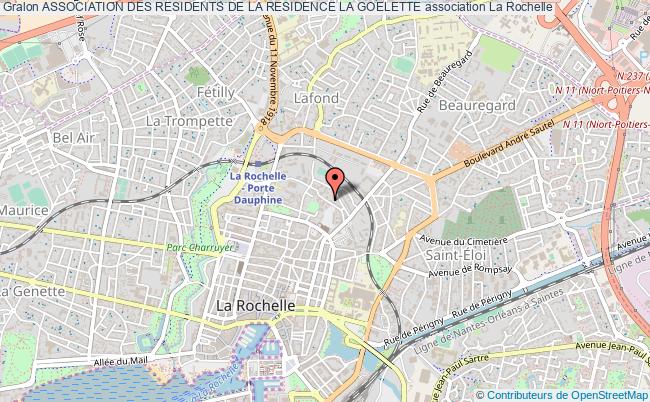 plan association Association Des Residents De La Residence La Goelette La Rochelle