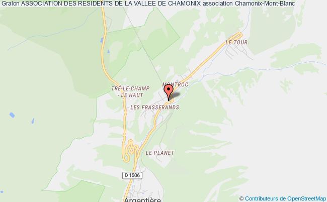 ASSOCIATION DES RESIDENTS DE LA VALLEE DE CHAMONIX