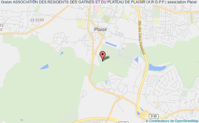 plan association Association Des Residents Des Gatines Et Du Plateau De Plaisir (a.r.g.p.p.) Plaisir