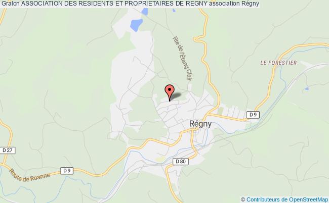 ASSOCIATION DES RESIDENTS ET PROPRIETAIRES DE REGNY