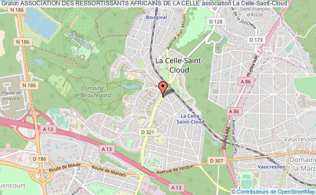 plan association Association Des Ressortissants Africains De La Celle Celle-Saint-Cloud