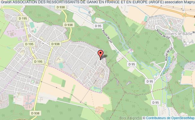 plan association Association Des Ressortissants De Ganki En France Et En Europe (argfe) Magny-les-Hameaux