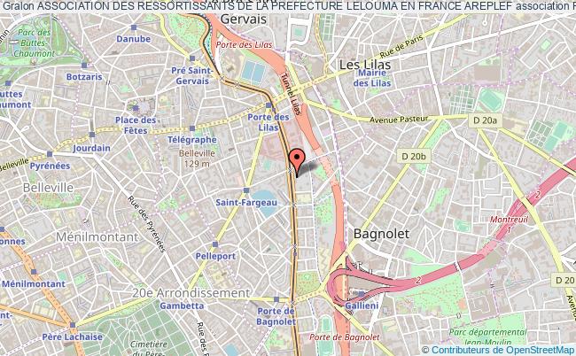 plan association Association Des Ressortissants De La Prefecture Lelouma En France Areplef Paris