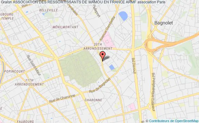 plan association Association Des Ressortissants De Mamou En France Armf Paris