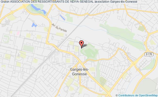 plan association Association Des Ressortissants De Ndiya-senegal Garges-lès-Gonesse