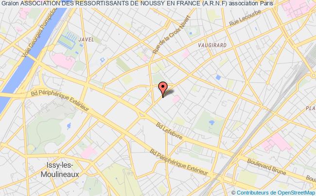 plan association Association Des Ressortissants De Noussy En France (a.r.n.f) PARIS