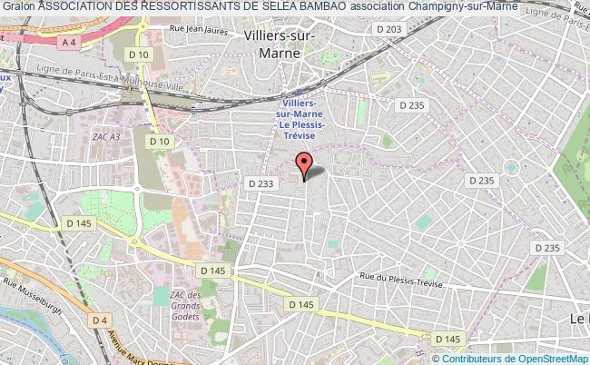 plan association Association Des Ressortissants De Selea Bambao Champigny-sur-Marne