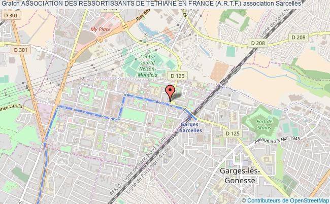 10 Bis Avenue Paul Valéry 95200 Sarcelles Association des ressortissants de tethiane en france (a.r.t.f
