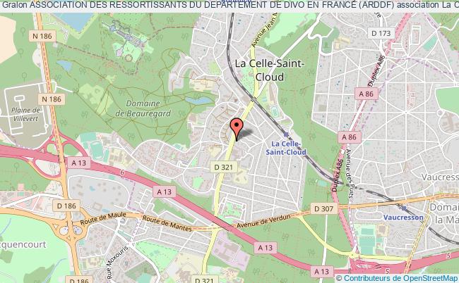 plan association Association Des Ressortissants Du Departement De Divo En France (arddf) La    Celle-Saint-Cloud