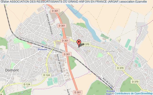 plan association Association Des Ressortissants Du Grand Anfoin En France (argaf) Ézanville